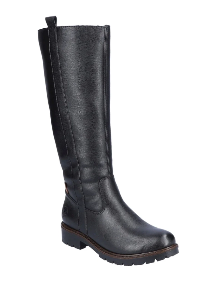 Rieker - Rieker Preto Botas Calçados Femininos