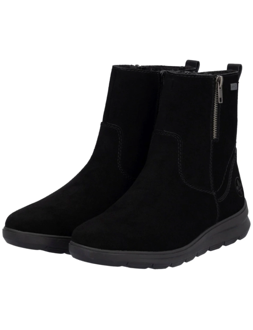 imagem de Rieker Preto Booties Calçados Femininos11