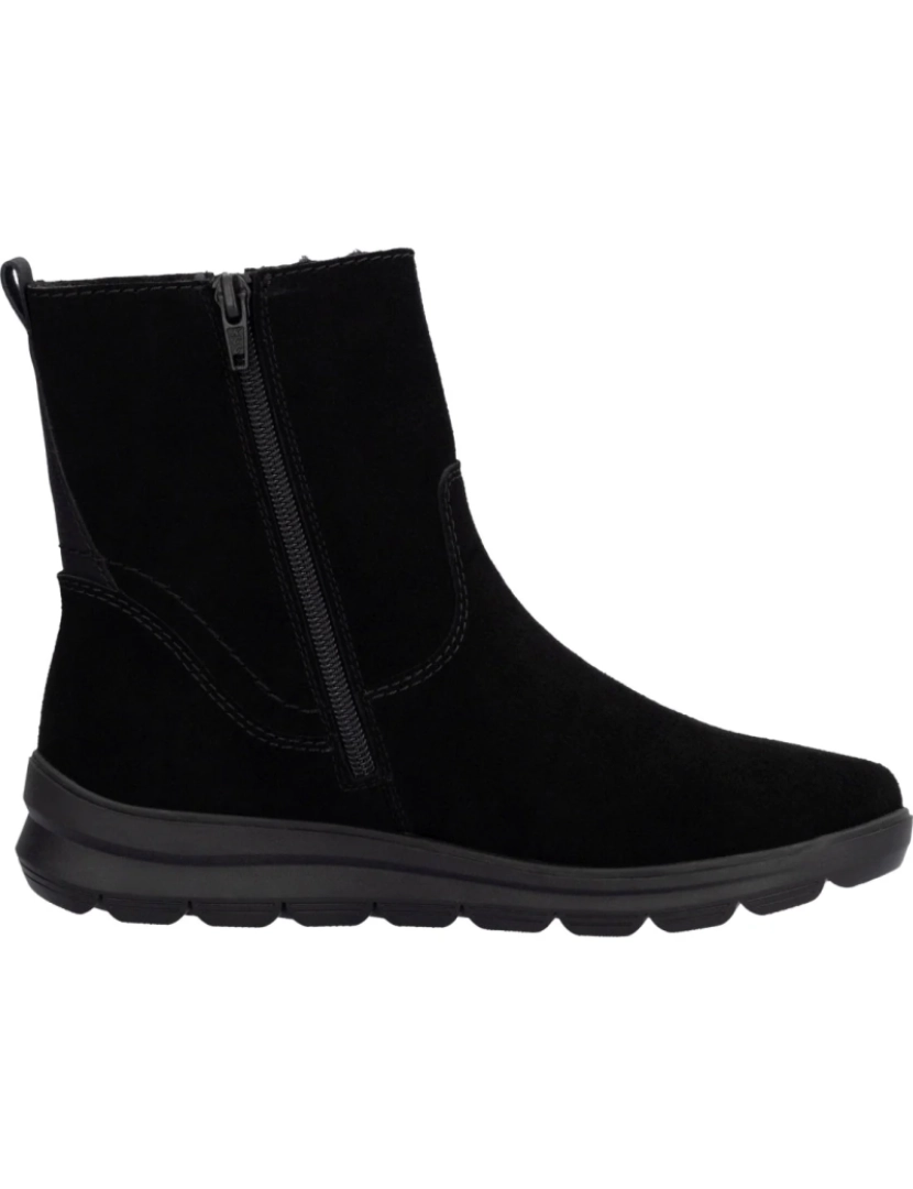 imagem de Rieker Preto Booties Calçados Femininos6