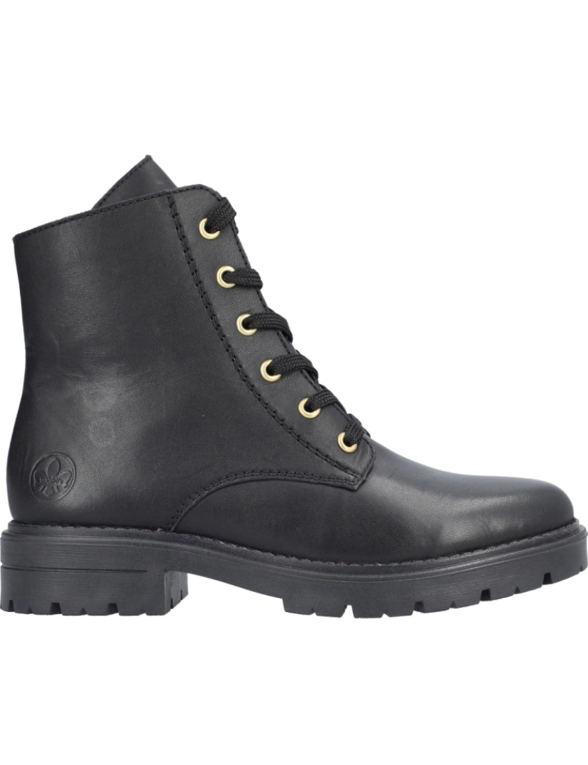 imagem de Rieker Preto Booties Calçados Femininos6