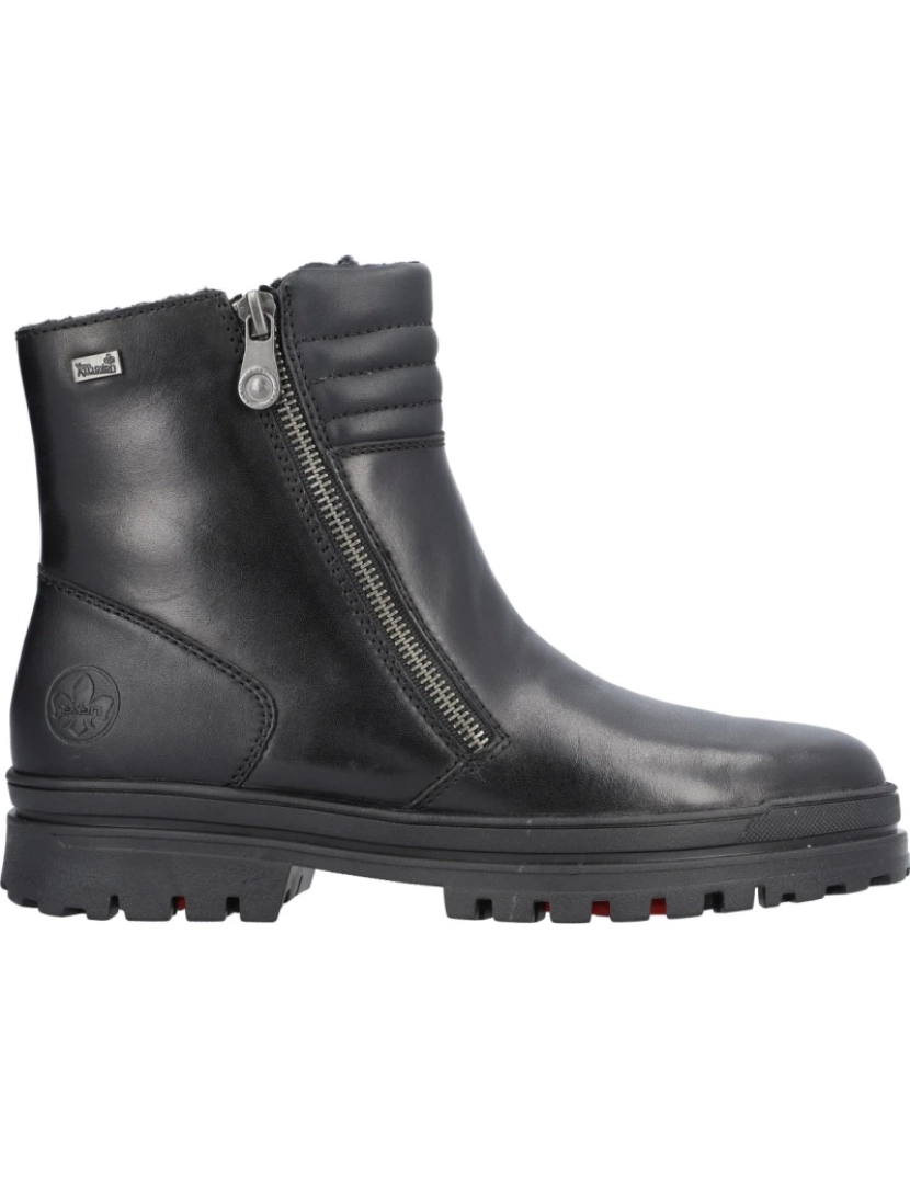 imagem de Rieker Preto Booties Calçados Femininos6