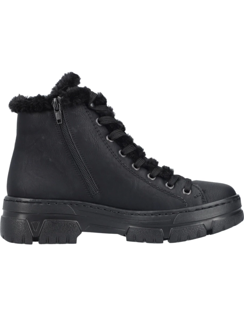 imagem de Rieker Preto Booties Calçados Femininos7