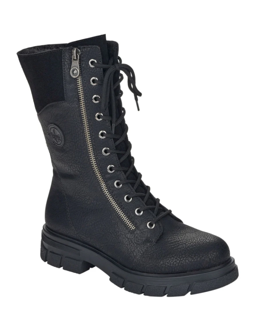 imagem de Rieker Preto Booties Calçados Femininos2