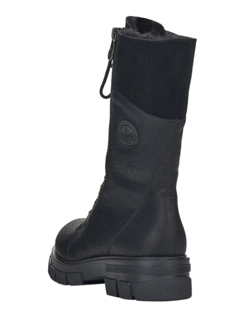 imagem de Rieker Preto Booties Calçados Femininos5