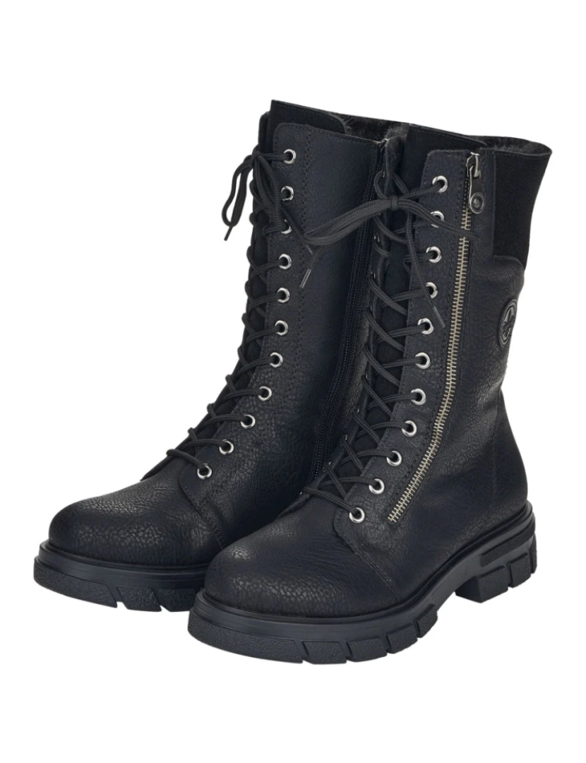 imagem de Rieker Preto Booties Calçados Femininos8