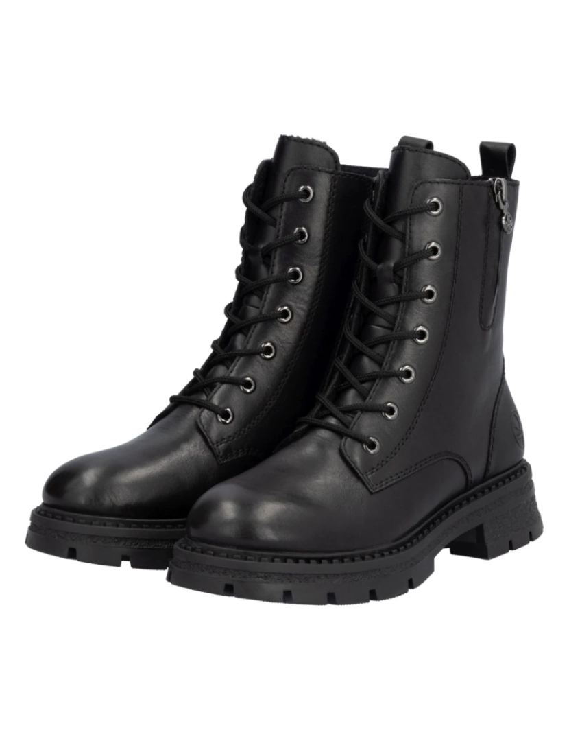 imagem de Rieker Preto Booties Calçados Femininos10