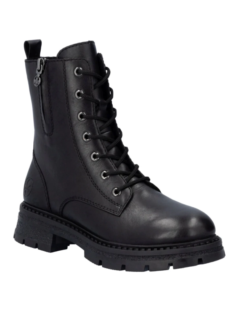 imagem de Rieker Preto Booties Calçados Femininos2