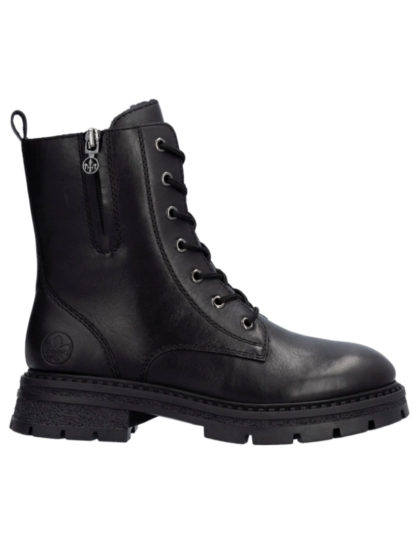 imagem de Rieker Preto Booties Calçados Femininos3