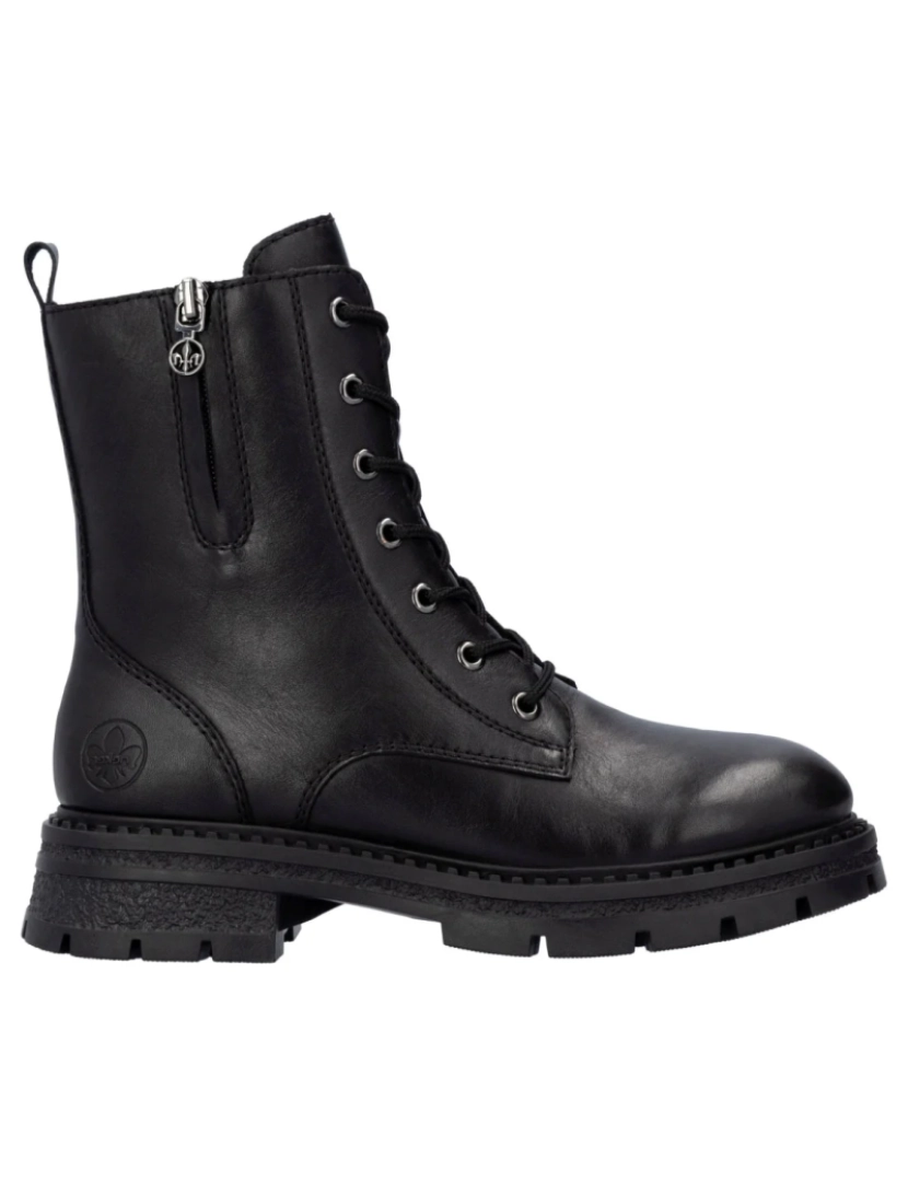 imagem de Rieker Preto Booties Calçados Femininos4