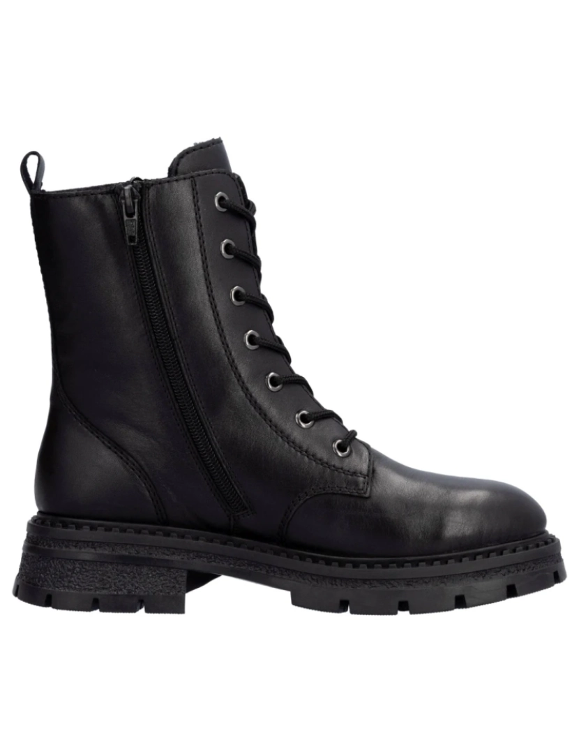 imagem de Rieker Preto Booties Calçados Femininos5