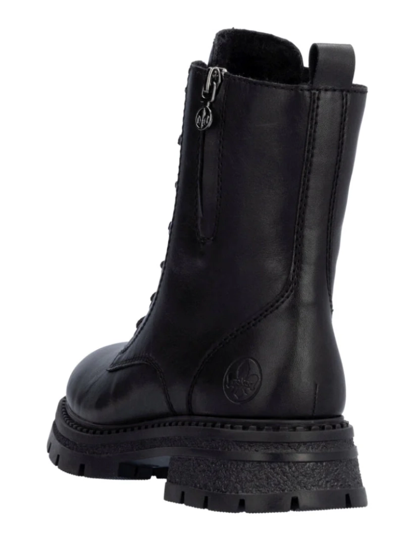 imagem de Rieker Preto Booties Calçados Femininos6