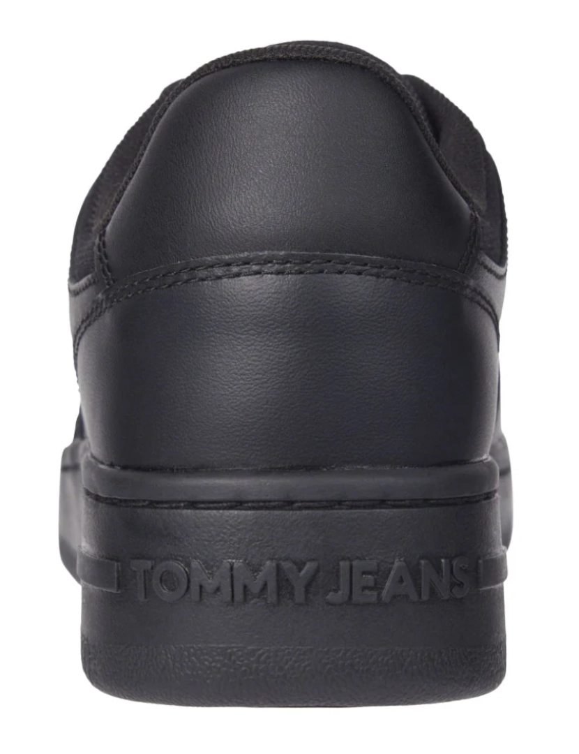 imagem de Tommy Jeans Black Trainers Calçados Masculinos5