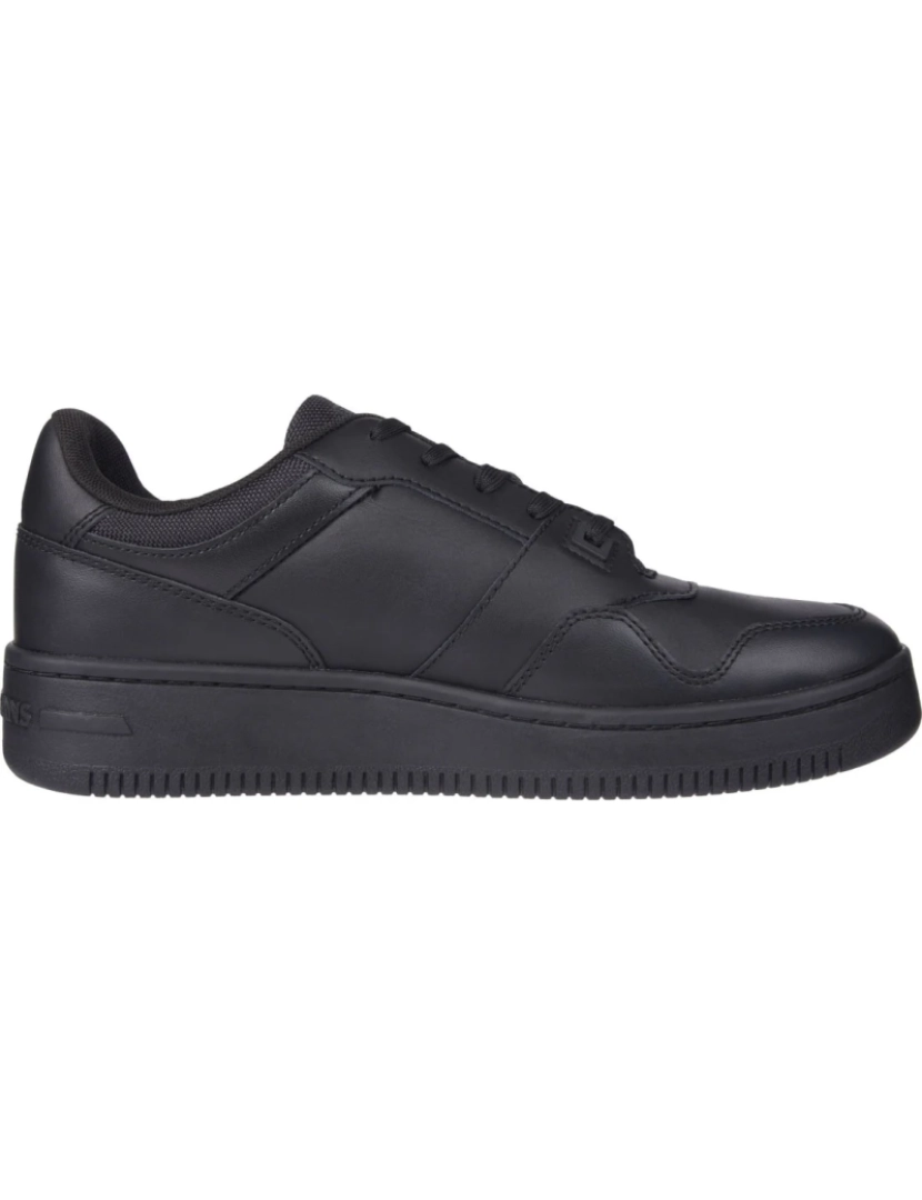 imagem de Tommy Jeans Black Trainers Calçados Masculinos6