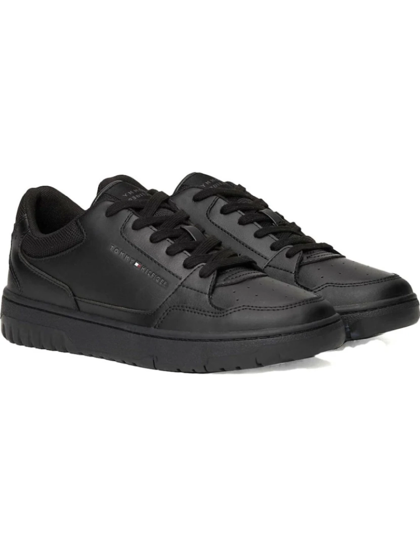 Tommy Hilfiger - Tommy Hilfiger Preto Trainers Calçados Masculinos