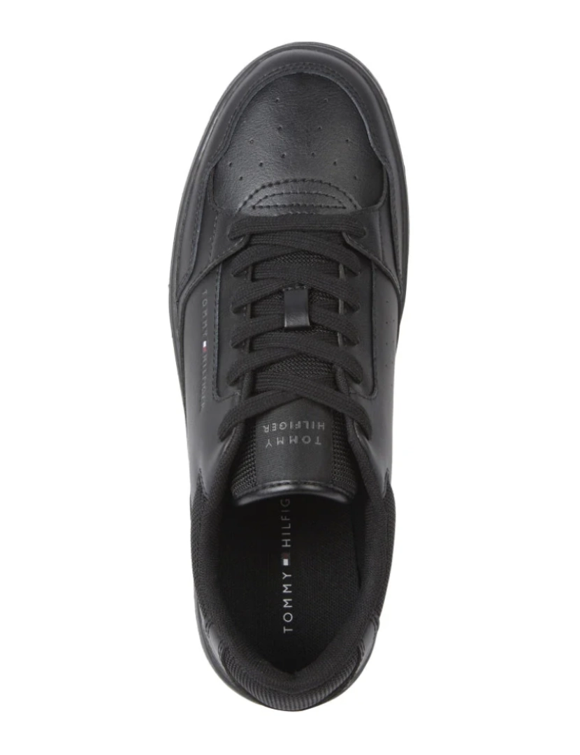 imagem de Tommy Hilfiger Preto Trainers Calçados Masculinos4