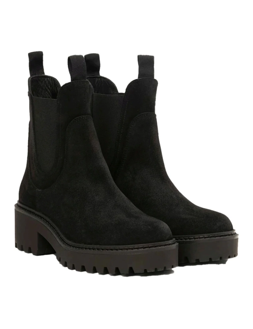 Tommy Hilfiger - Tommy Hilfiger Preto Booties Calçados Femininos