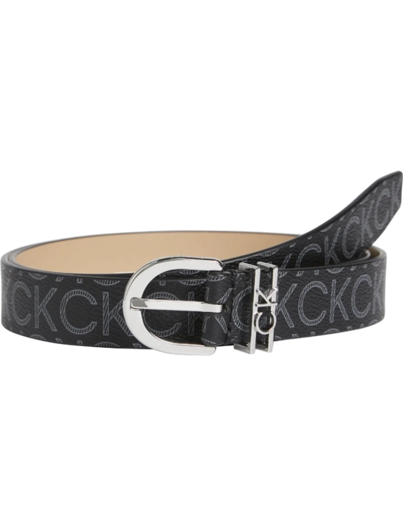 imagem de Calvin Klein Black Belts Womens Acessórios2