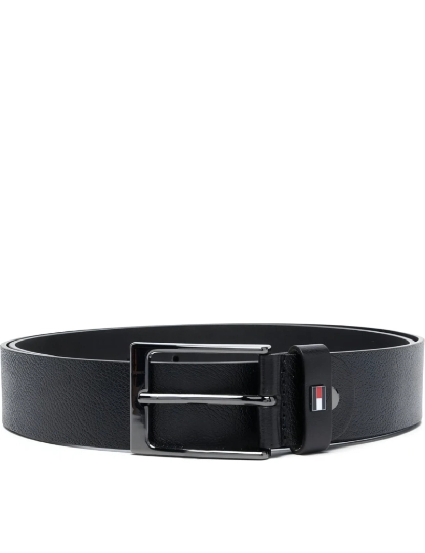 Tommy Hilfiger - Tommy Hilfiger Black Belts Mens Acessórios