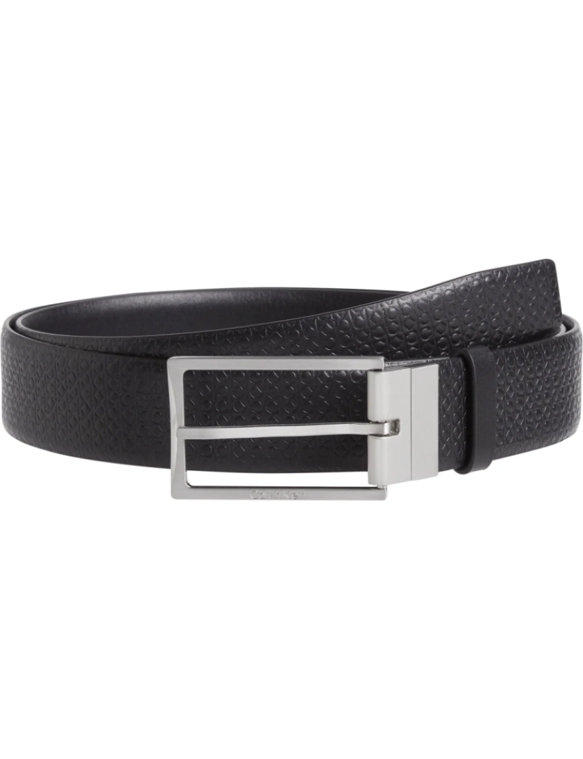 Calvin Klein - Calvin Klein Black Belts Mens Acessórios