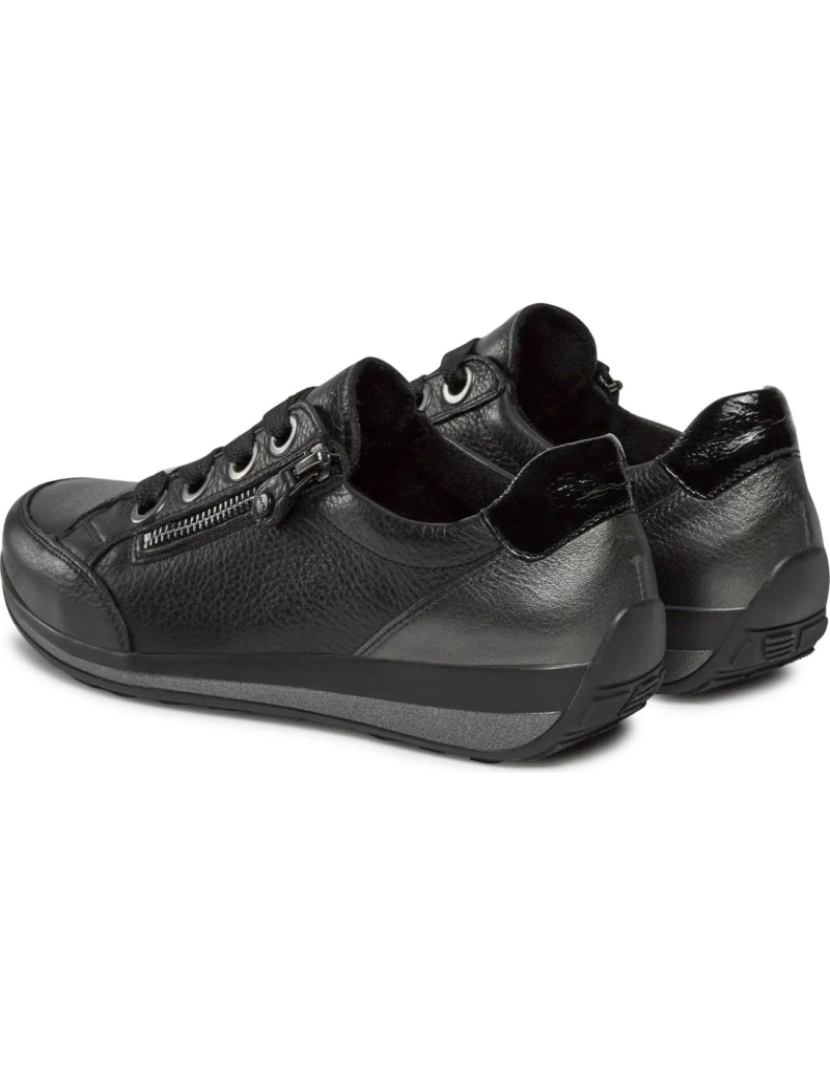 imagem de Ara Black Trainers sapatos femininos4