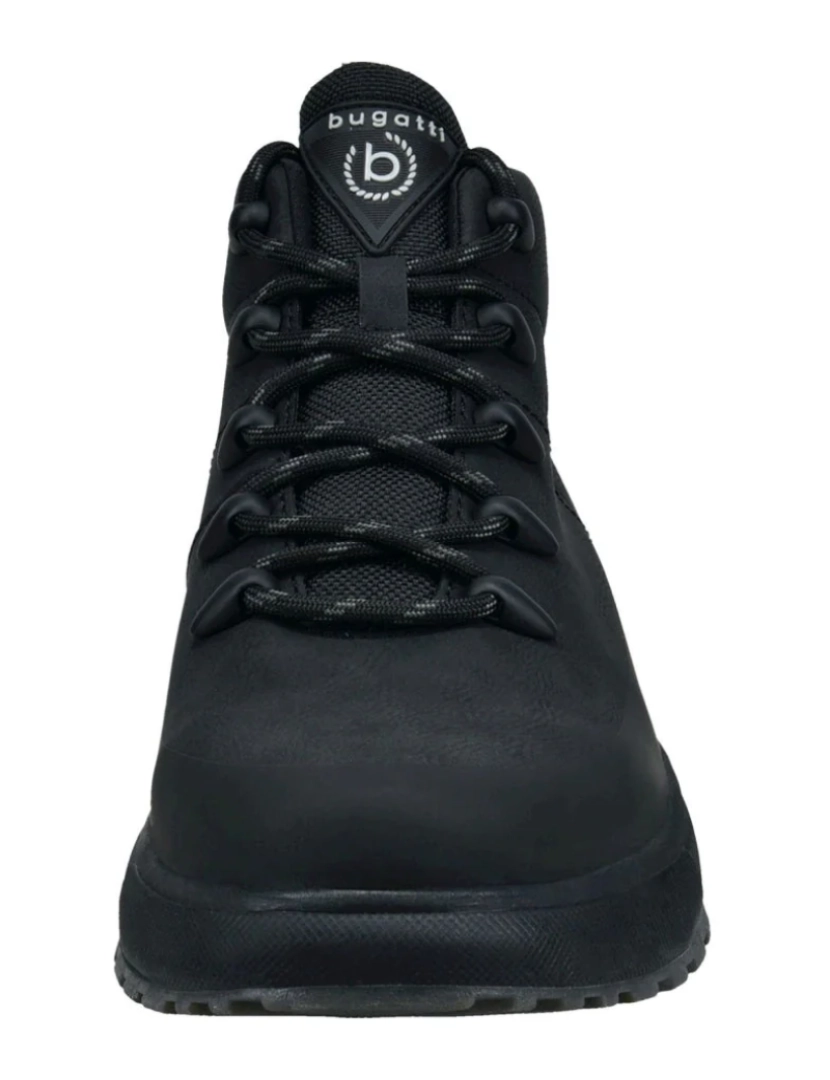 imagem de Bugatti Preto Booties sapatos masculinos6