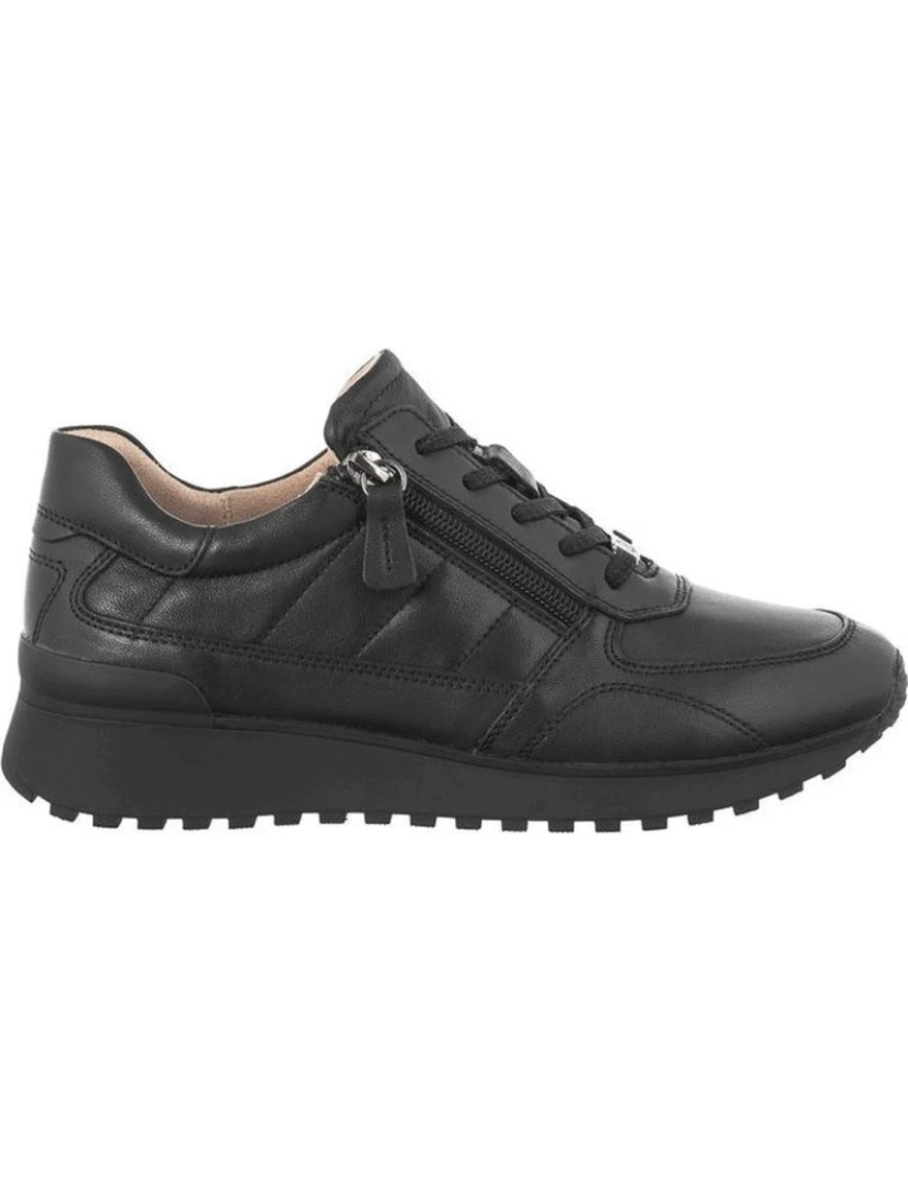 imagem de Caprice Preto Trainers sapatos femininos3