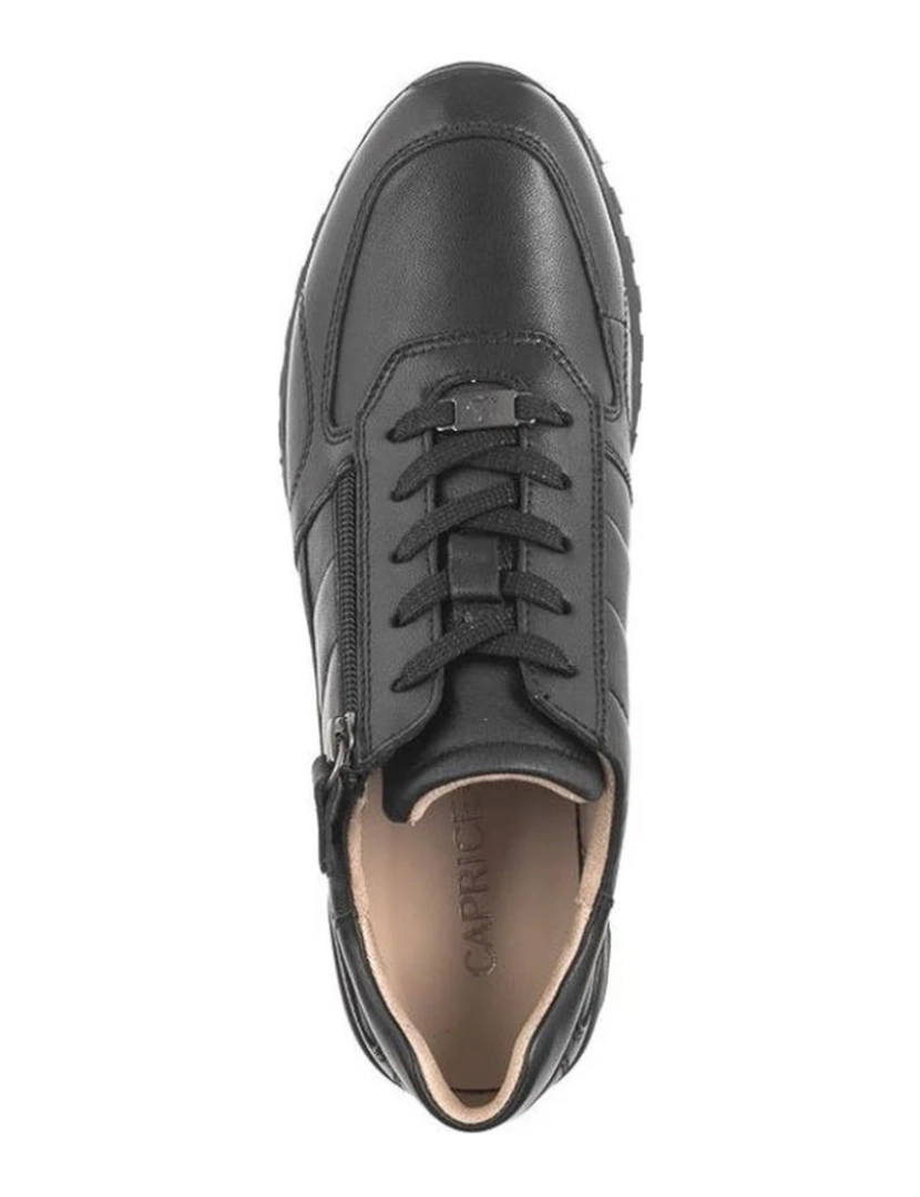 imagem de Caprice Preto Trainers sapatos femininos8