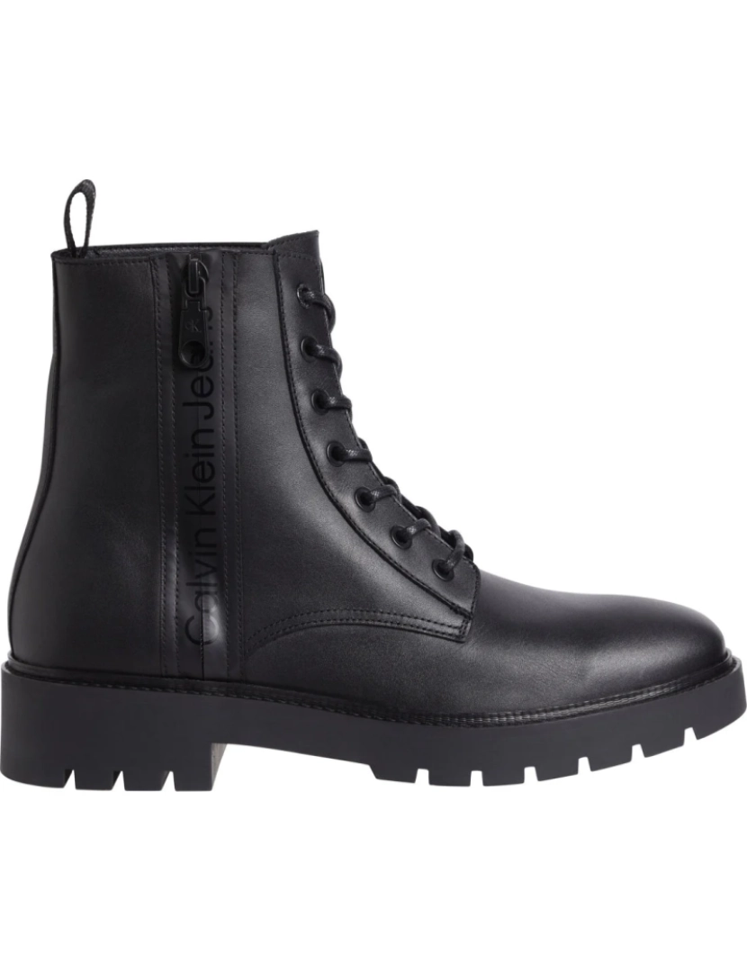 Calvin Klein Jeans - Calvin Klein Jeans Preto Booties sapatos masculinos