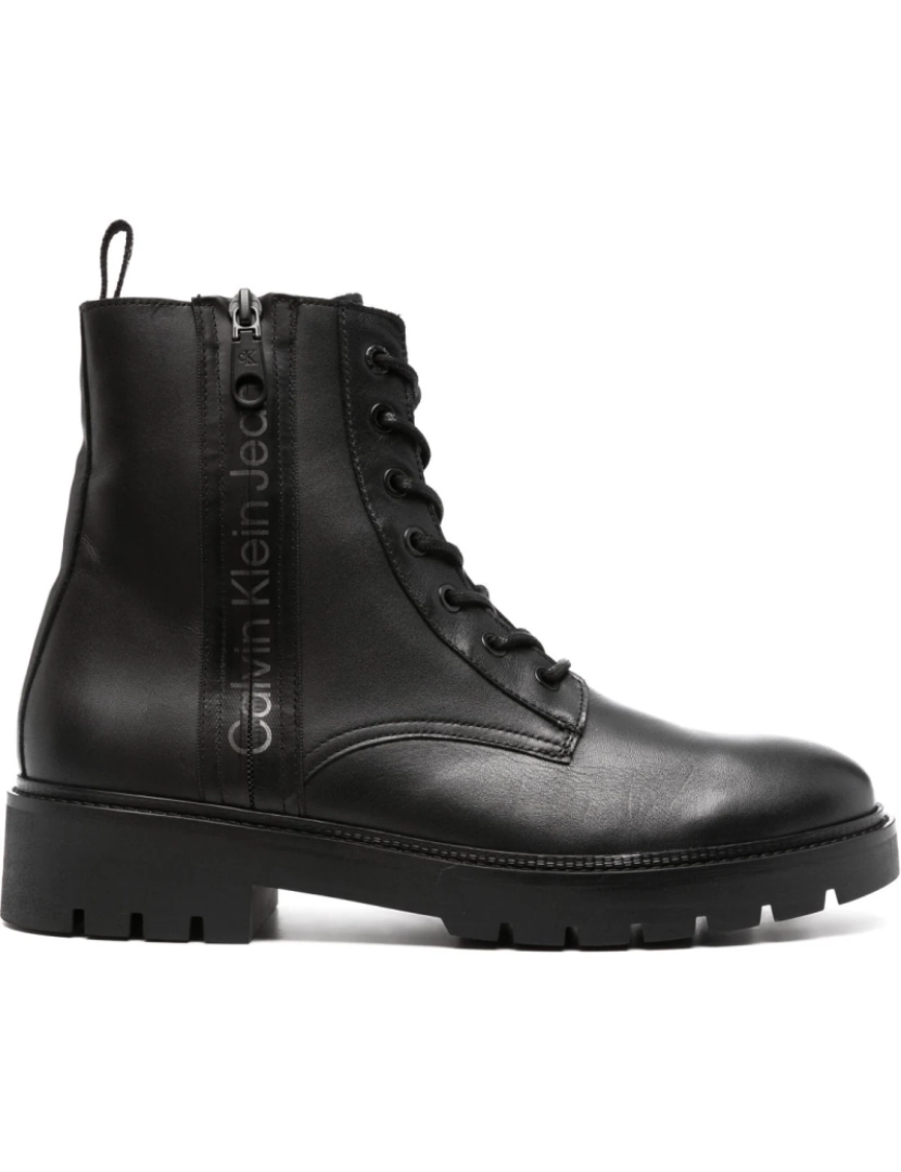 imagem de Calvin Klein Jeans Preto Booties sapatos masculinos3