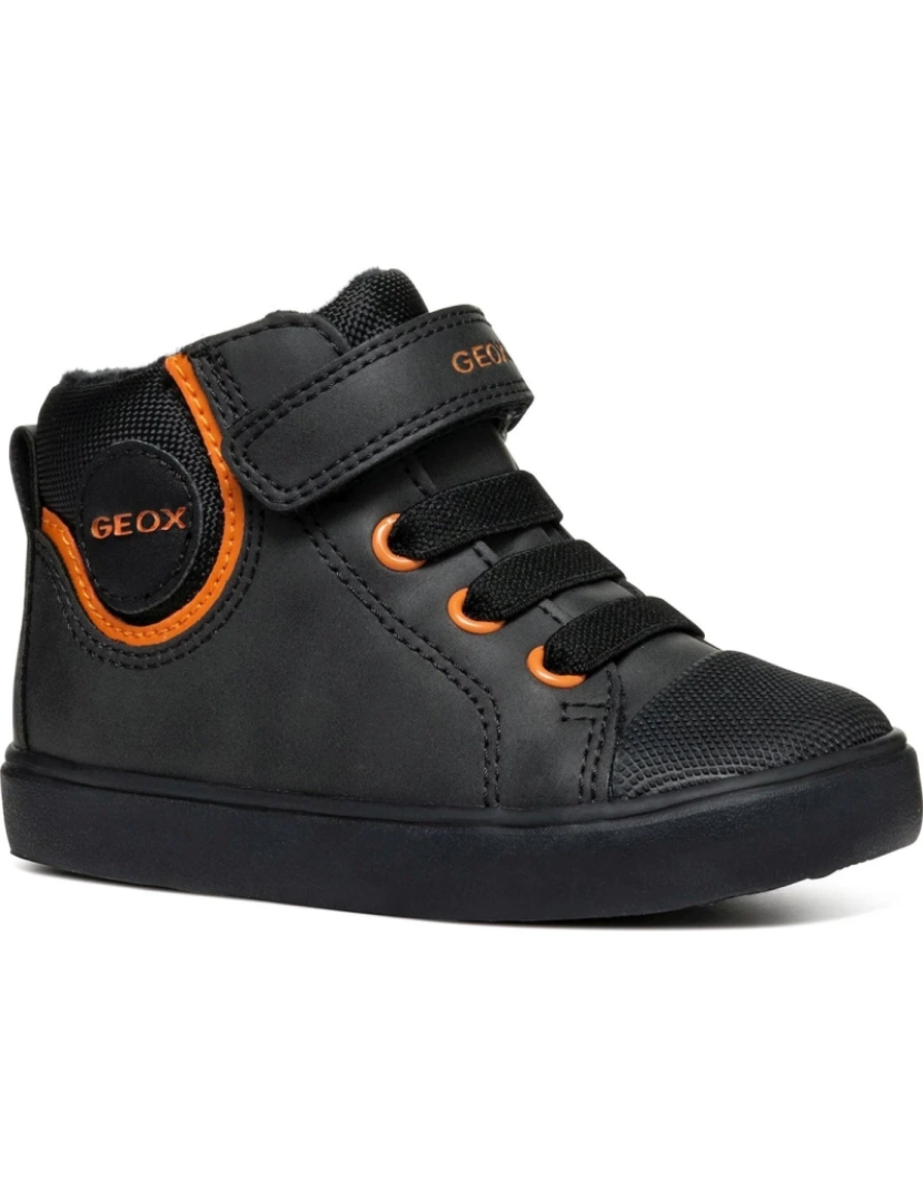 imagem de Geox Black Booties sapatos de meninos2