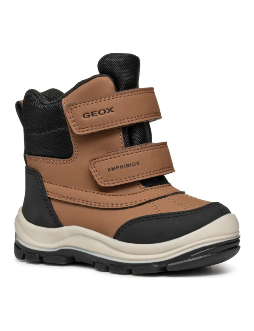 Geox - Geox Brown Booties sapatos de meninos