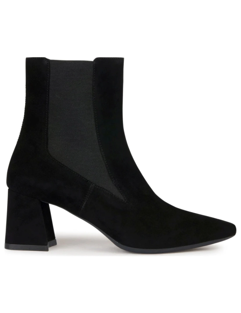 imagem de Geox Black Booties Calçados Femininos3