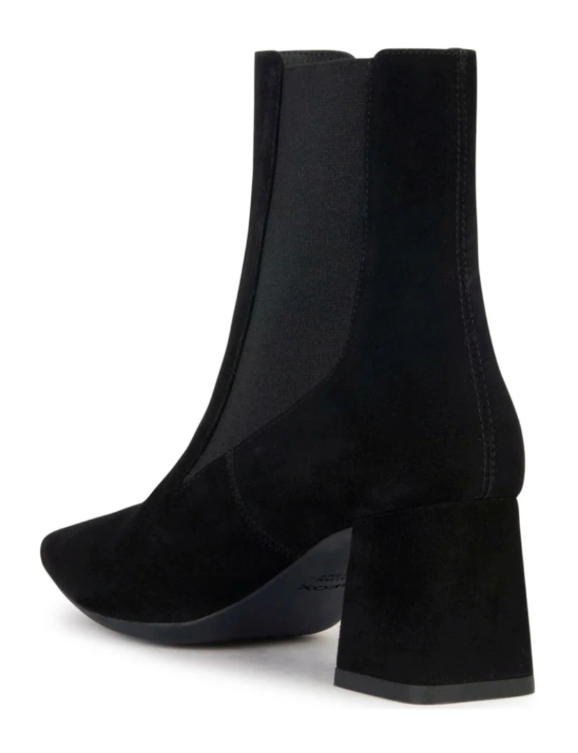 imagem de Geox Black Booties Calçados Femininos4