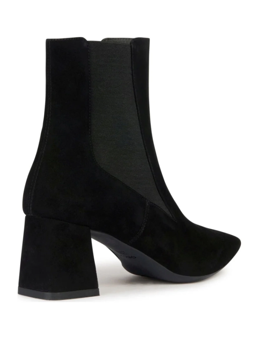 imagem de Geox Black Booties Calçados Femininos5