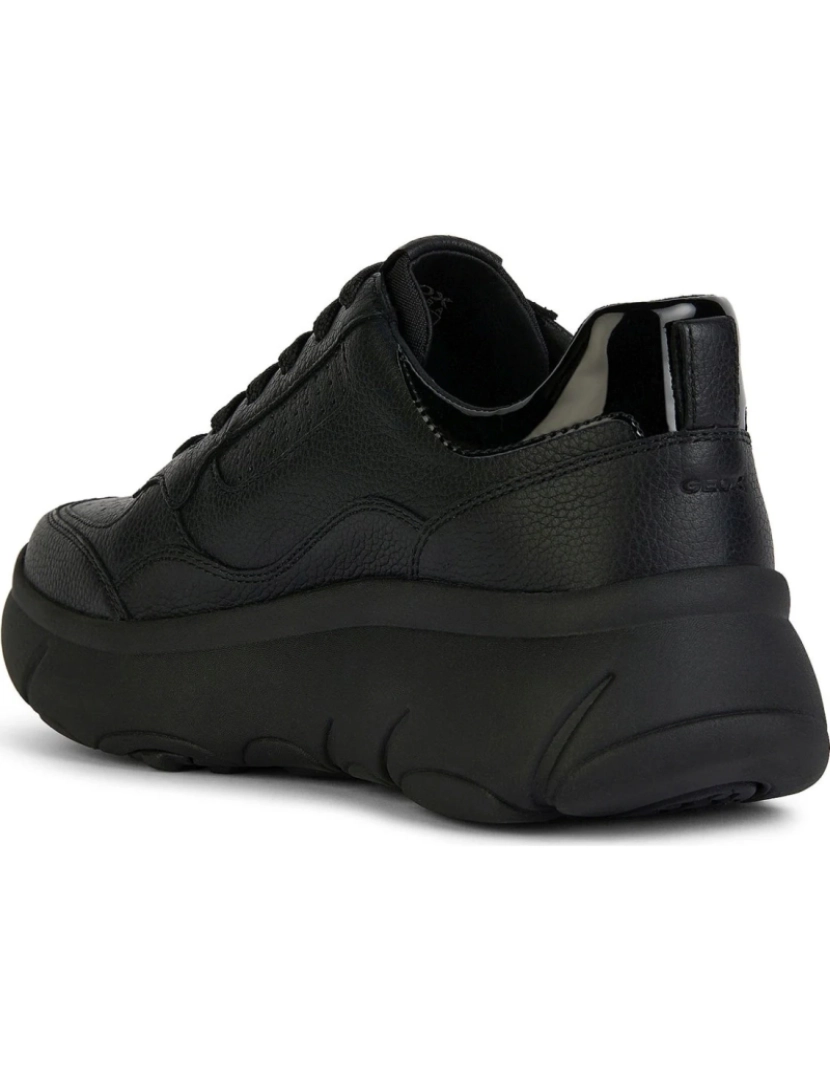 imagem de Geox Black Trainers Calçados Femininos4