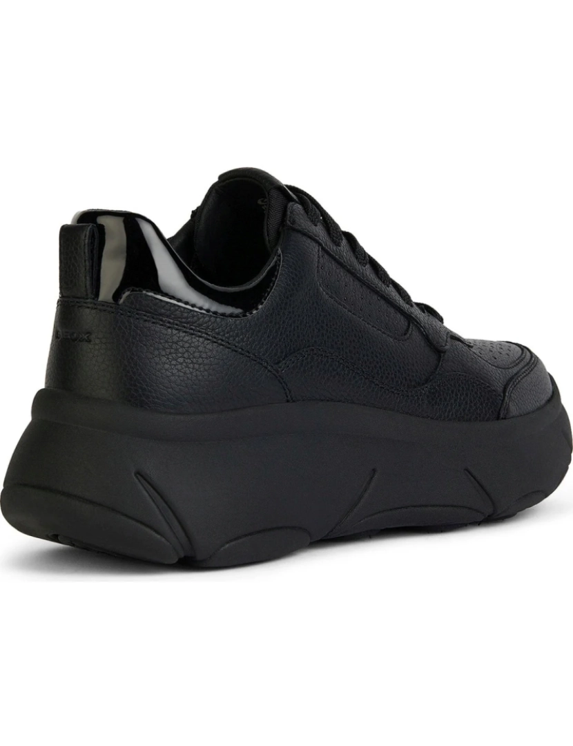 imagem de Geox Black Trainers Calçados Femininos5