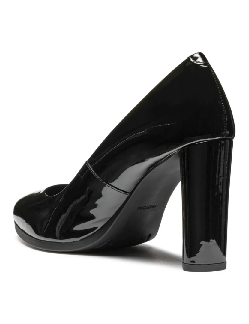 imagem de Geox Black High Heels Calçados Femininos4