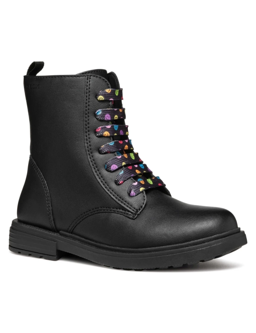 Geox - Geox botas pretas sapatos meninas