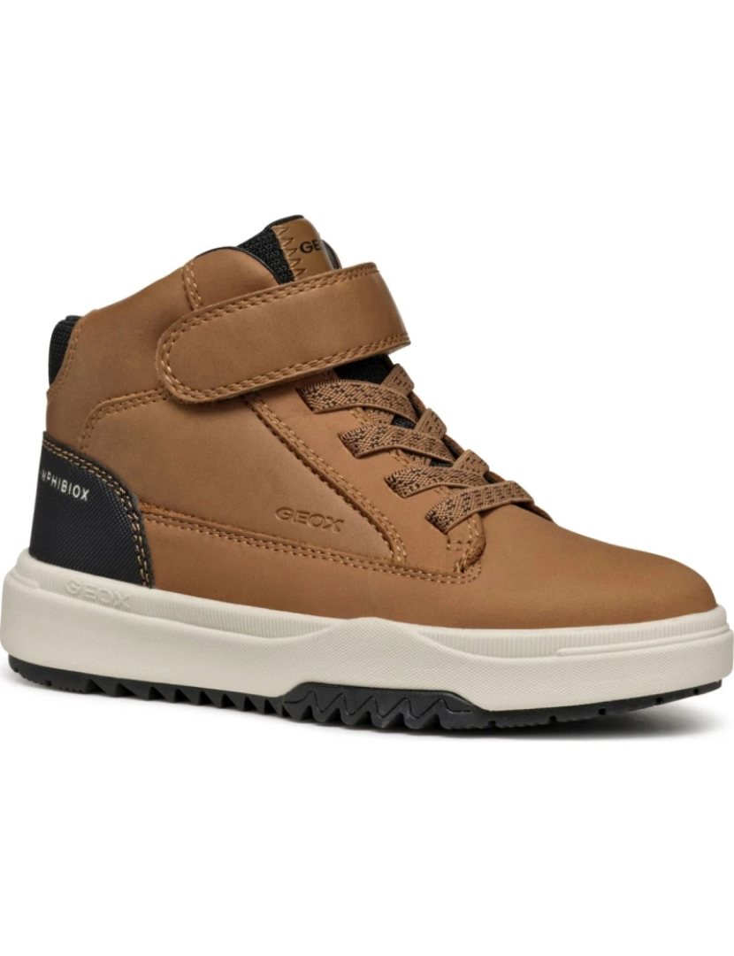 Geox - Geox Brown Booties sapatos de meninos