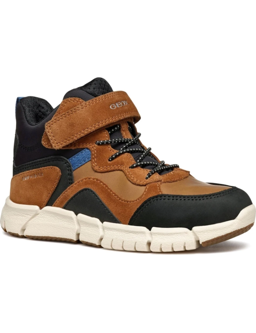 Geox - Geox Brown Booties sapatos de meninos