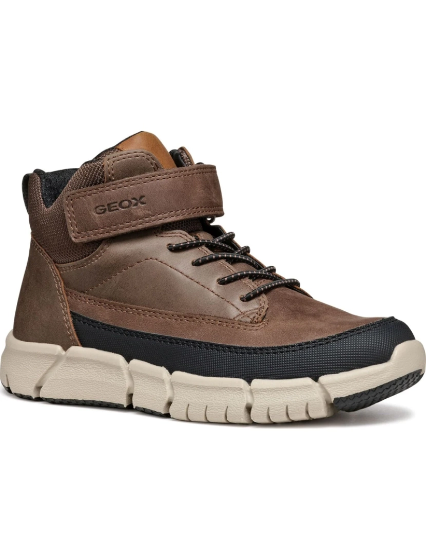 Geox - Geox Brown Booties sapatos de meninos