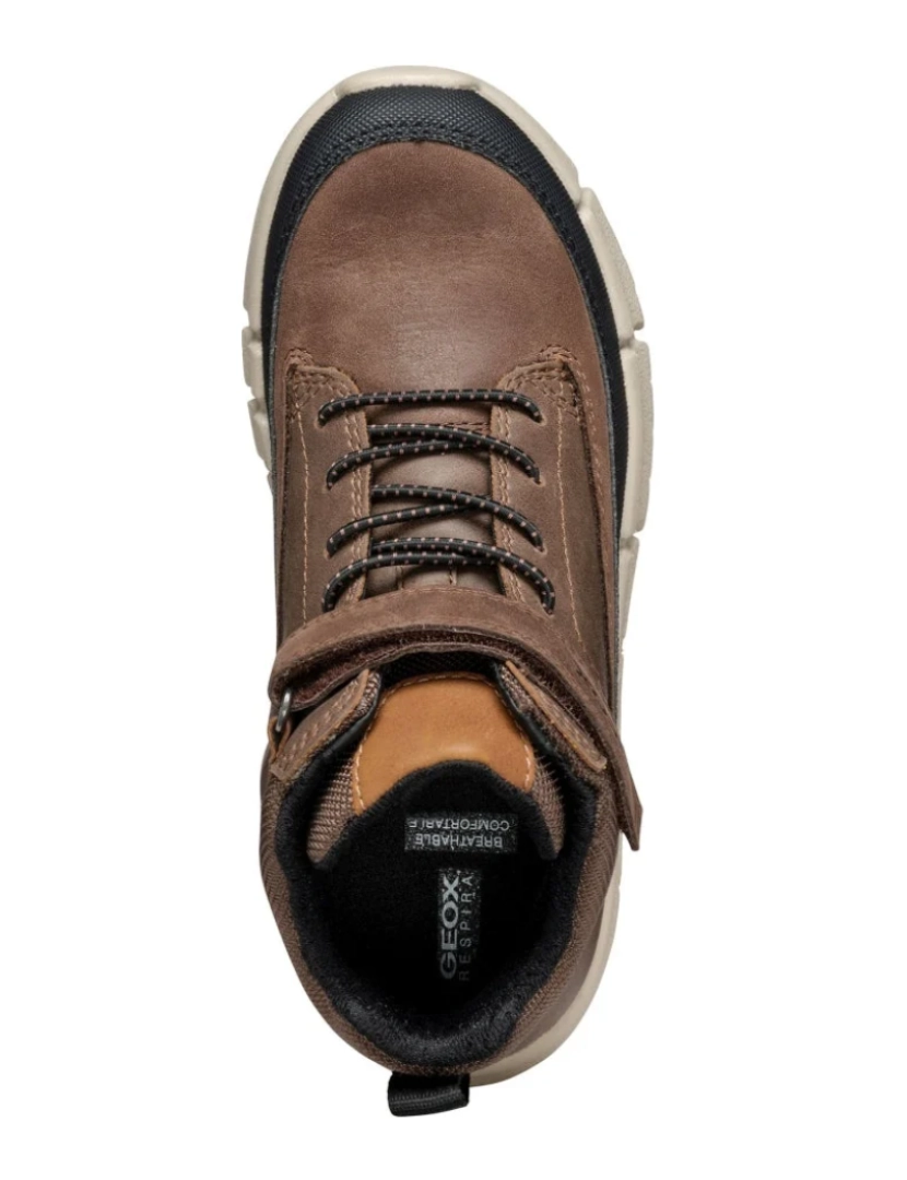 imagem de Geox Brown Booties sapatos de meninos6