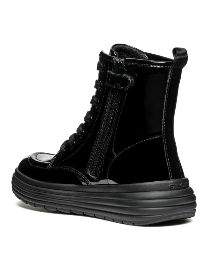 imagem de Geox botas pretas sapatos meninas4