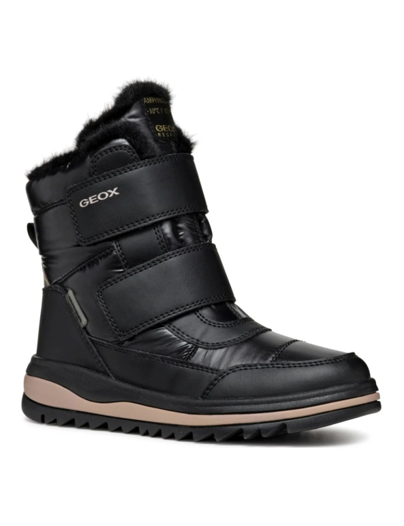 Geox - Geox botas pretas sapatos meninas