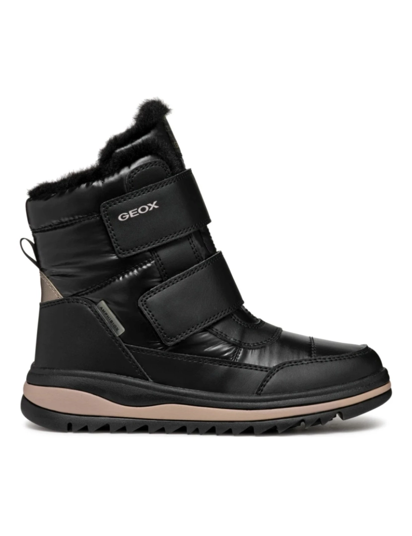 imagem de Geox botas pretas sapatos meninas3