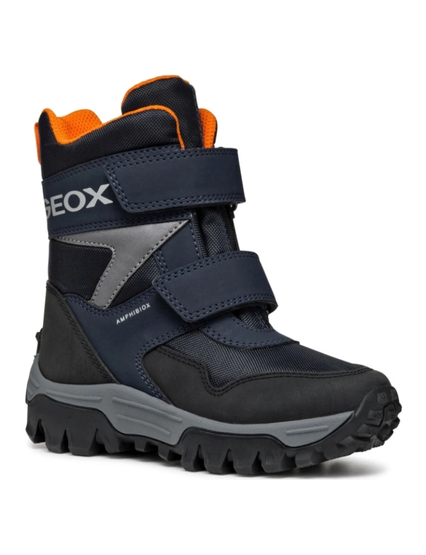 Geox - Geox Blue Booties sapatos de meninos