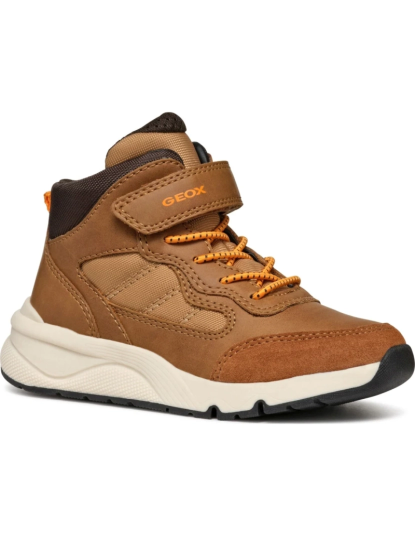 Geox - Geox Brown Booties sapatos de meninos