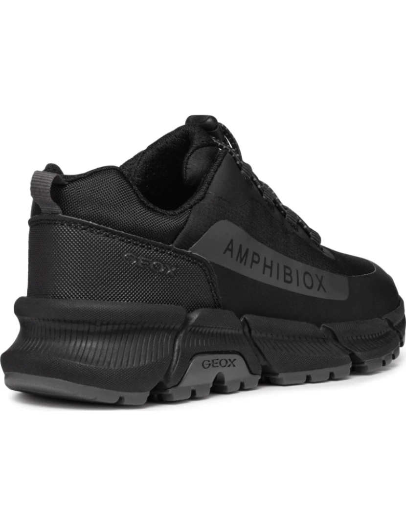 imagem de Geox Black Trainers sapatos de meninos5