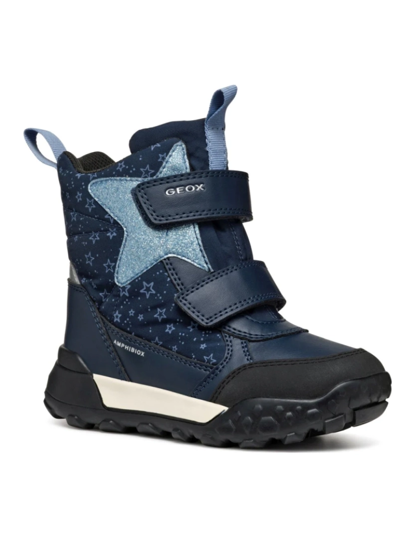 Geox - Geox Blue Booties sapatos meninas