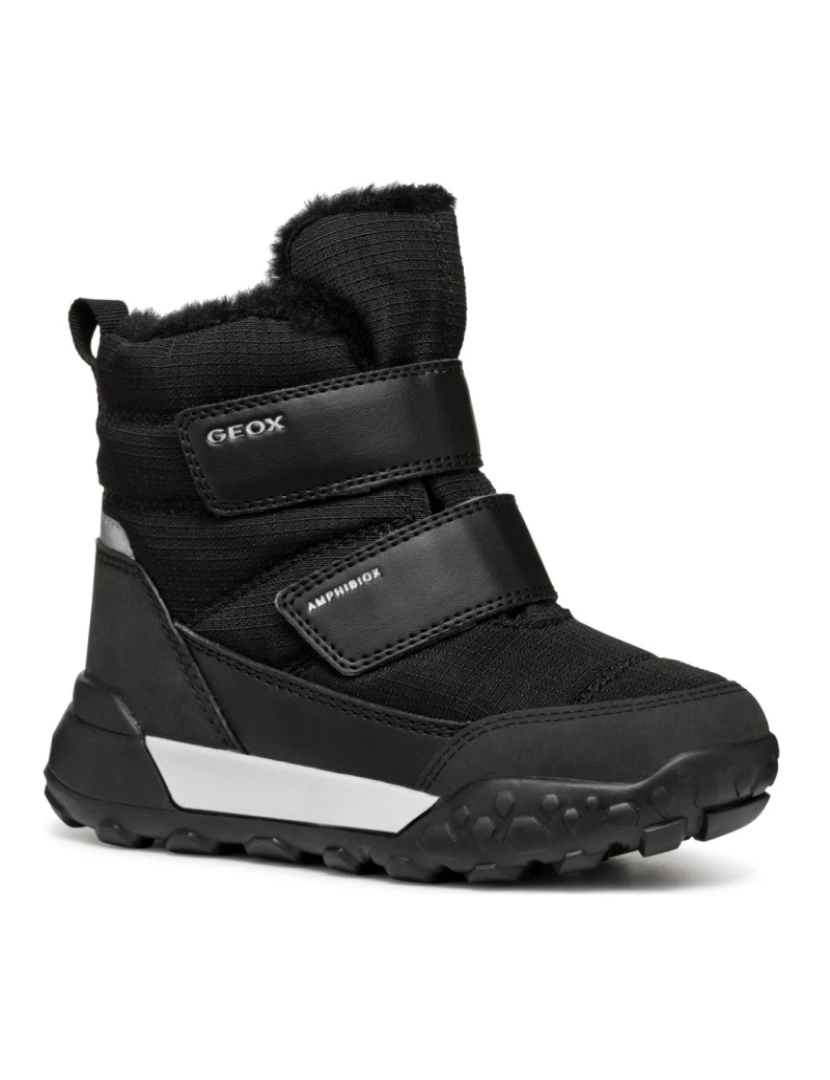 Geox - Geox Black Booties sapatos de meninos